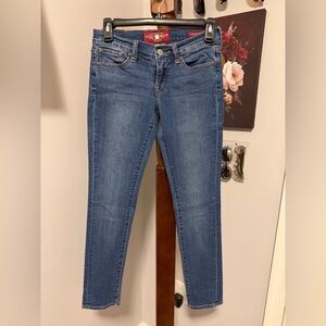 Lucky Brand Women's Blue Skinny Jeans